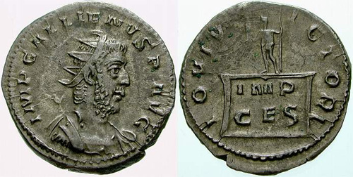 gallienus roman coin antoninianus
